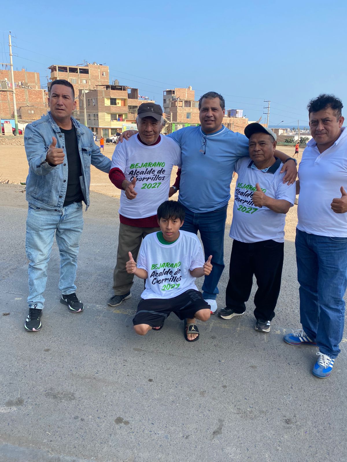 Bejarano en campaña
